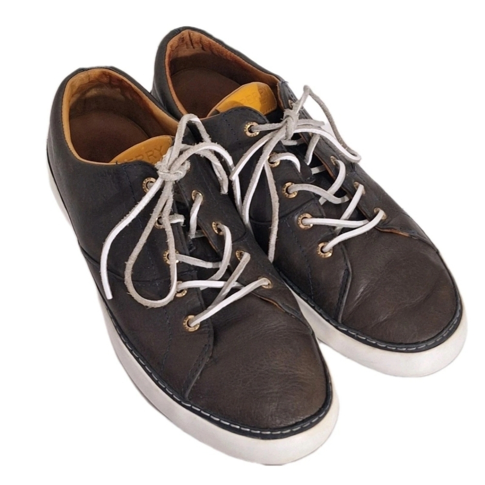 Sperry Top Sider STS18545 GOLD CUP HAVEN Men's Shoes Brown Leather Size 10 - Picture 3 of 12